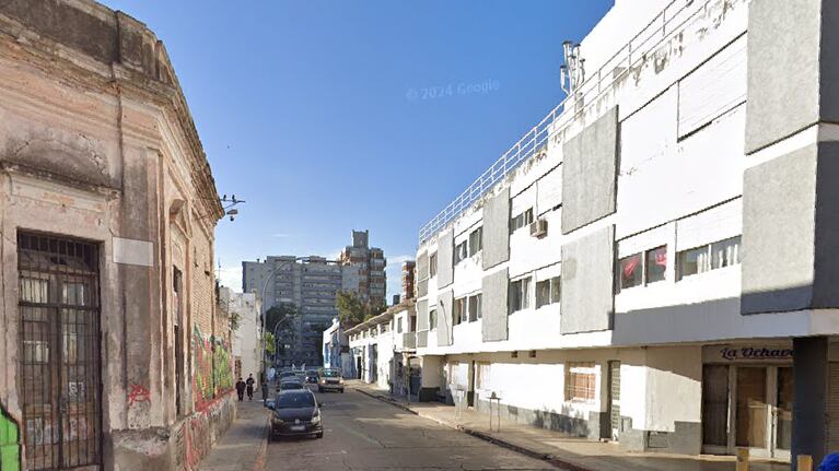 El fuego se produjo en una casa en la calle Mendoza al 300.
