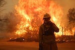 El fuego sigue descontrolado en varios puntos de las sierras de Córdoba.