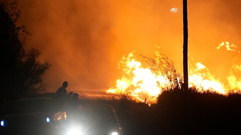 El fuego tiene a maltraer a Córdoba. Foto: Lucio Casalla / ElDoce.tv.