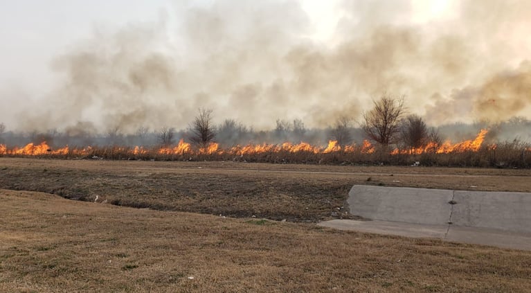 El fuego ya está contenido.