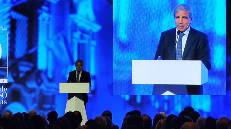 El funcionario participó del aniversario de la Fundación Mediterránea.