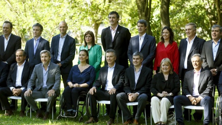 El gabinete de Macri, listo para su primer "retiro espiritual" en el resort Elevage de General Rodríguez.