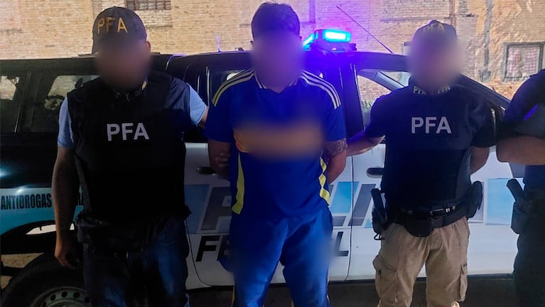 El Gaucho detenido en la ciudad santafesina de Frontera.