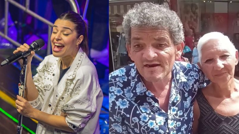 El gesto de Euge Quevedo con Jorge y Marcela, Los bailarines de la peatonal 