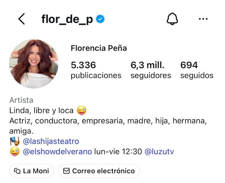 El gesto de Flor Peña con Nico Occhiato tras la fake news de Jorge Messi que generó especulaciones