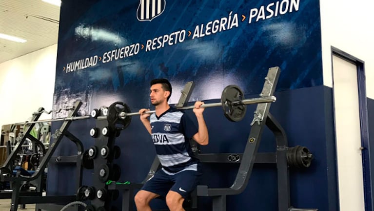 El gimnasio de la T tuvo una visita destacadísima.