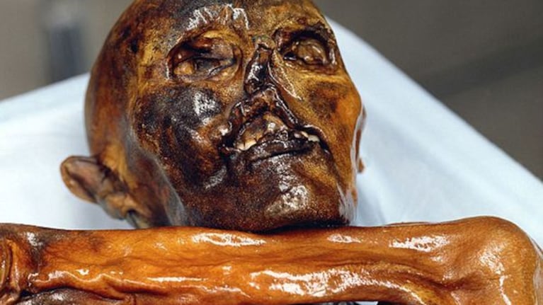 El glaciar conservó a Ötzi de manera única.
