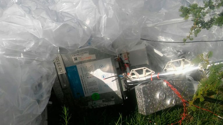 El globo se parece a los que usa Google para el Proyecto Loon.