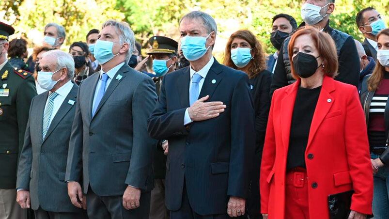 El gobernador Juan Schiaretti encabezó el acto en Córdoba capital.