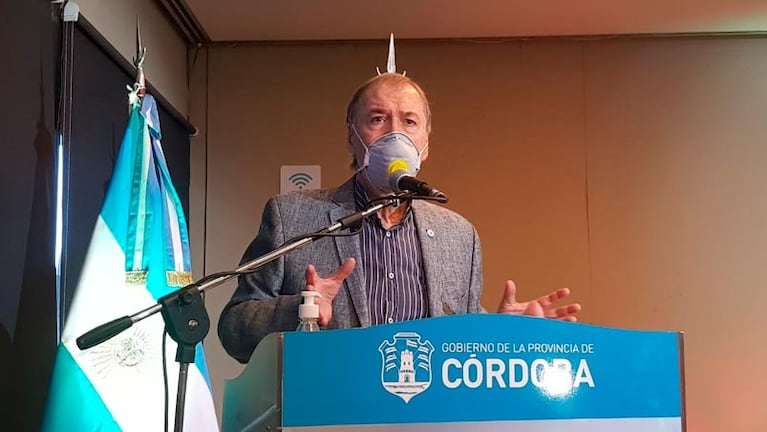 El gobernador Juan Schiaretti habló sobre las medidas contra el coronavirus. Foto: Keko Enrique/ElDoce.tv