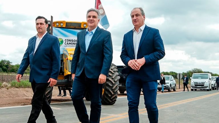 El gobernador Llaryora inauguró un tramo de la Autopista 19.