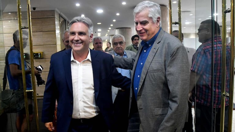 El gobernador Llaryora y el diputado Gutiérrez participaron de la reunión con el ministro Francos.