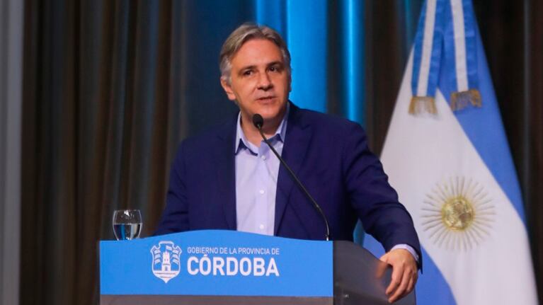 El gobernador Martín Llaryora será operado este jueves.