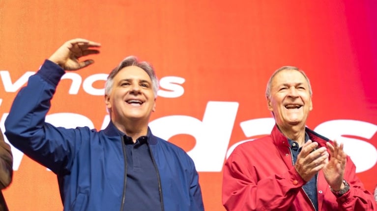 El gobernador pidió el voto a Schiaretti para llevar proyectos propios y lograr consensos en el Congreso.