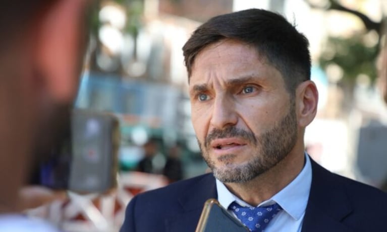 El Gobernador Pullaro.