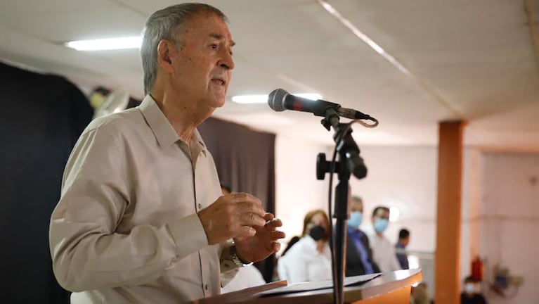 El gobernador Schiaretti arremetió contra CFK en un acto de campaña.