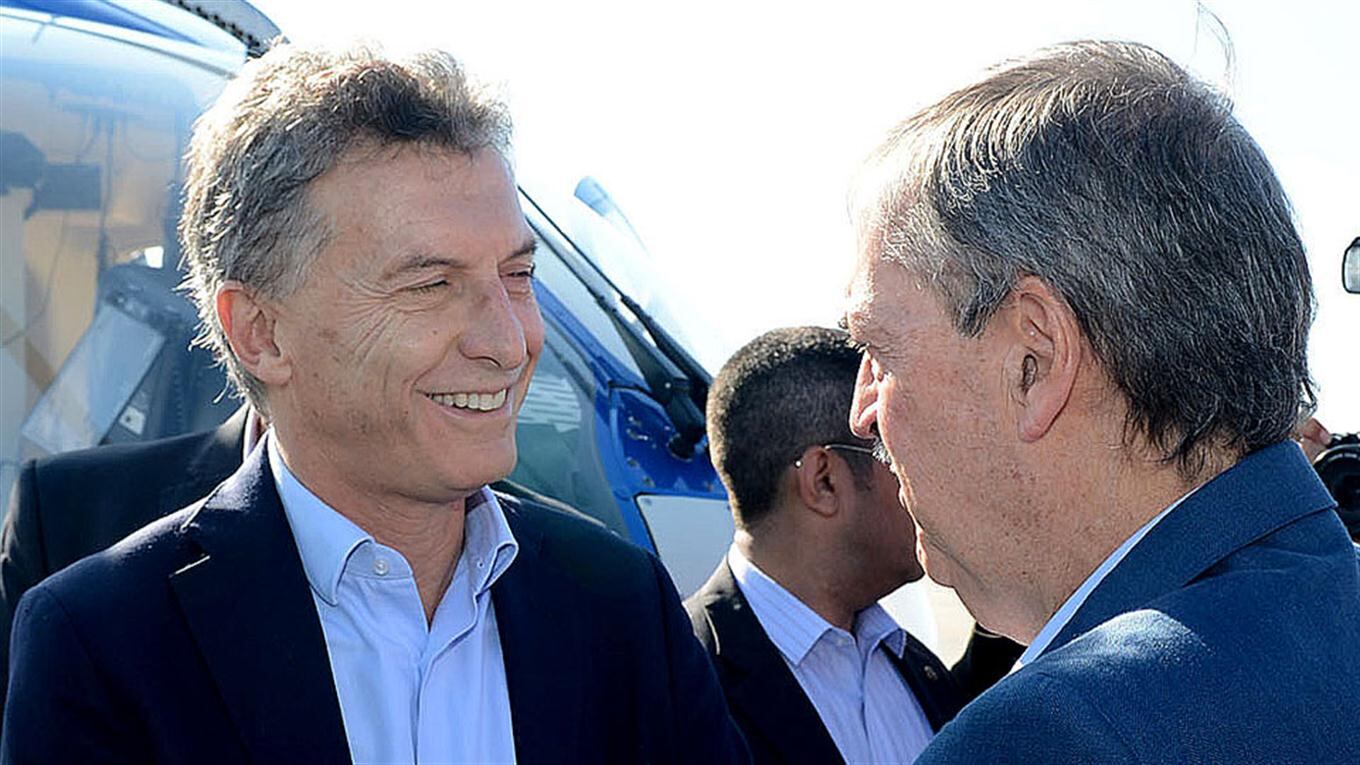 El gobernador Schiaretti recibió a Macri en Córdoba. Foto: Presidencia