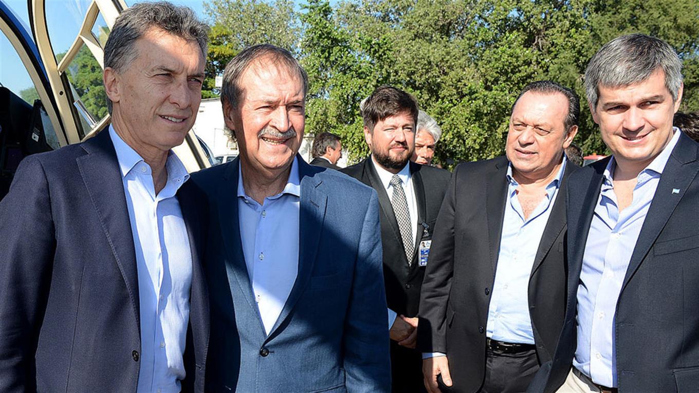 El gobernador Schiaretti recibió a Macri en Córdoba. Foto: Presidencia