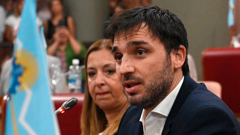 El gobernador Torres habló en la Legislatura de su provincia.