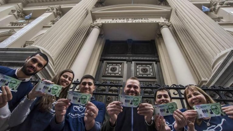 El gobierno de Macri planea lanzar un billete de 500 pesos