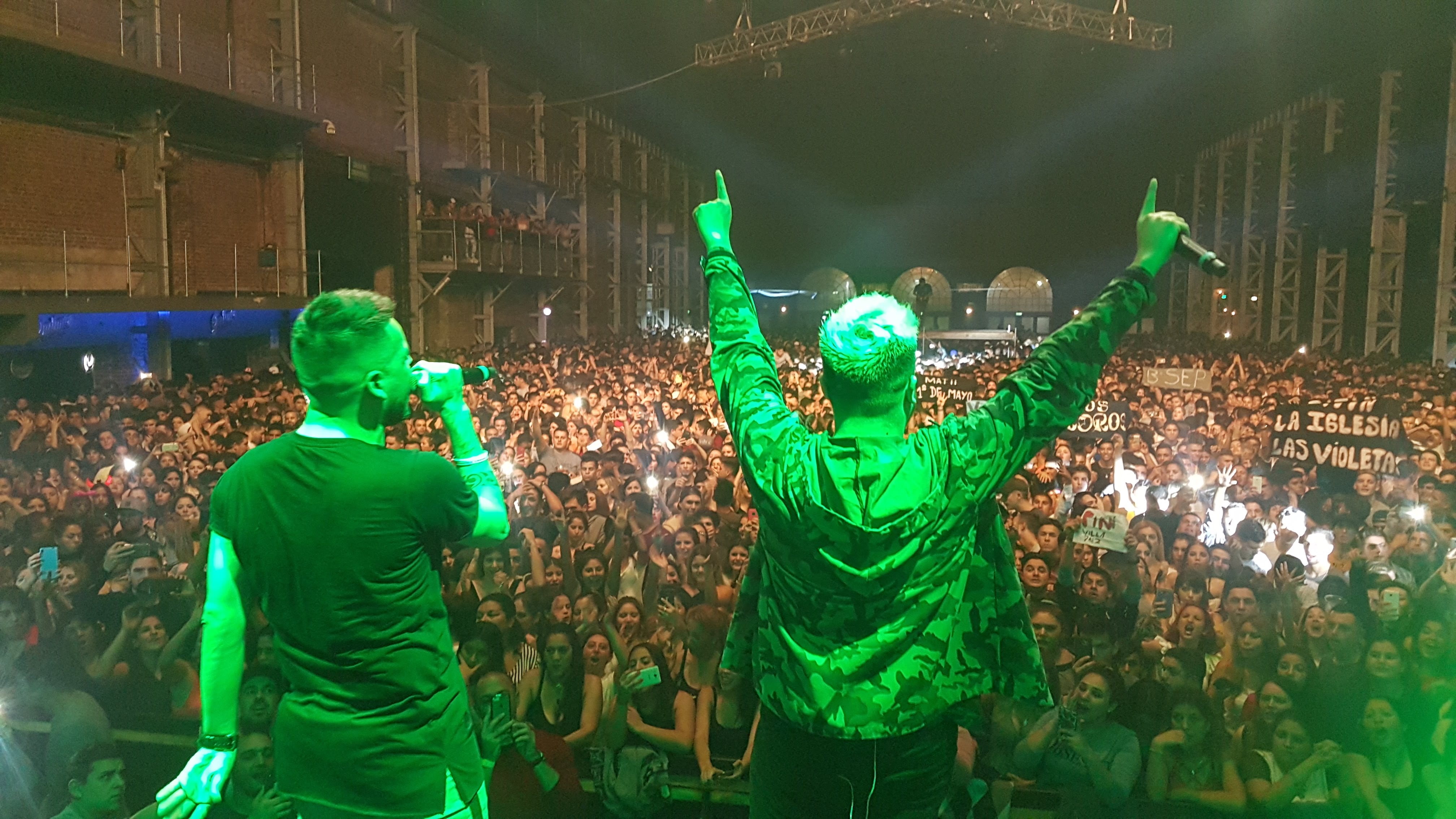 El gran festejo del cumple del Chino Herrera en Plaza de la Música