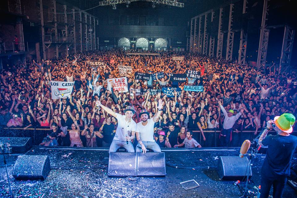 El gran festejo del cumple del Chino Herrera en Plaza de la Música / foto: Facu Miranda