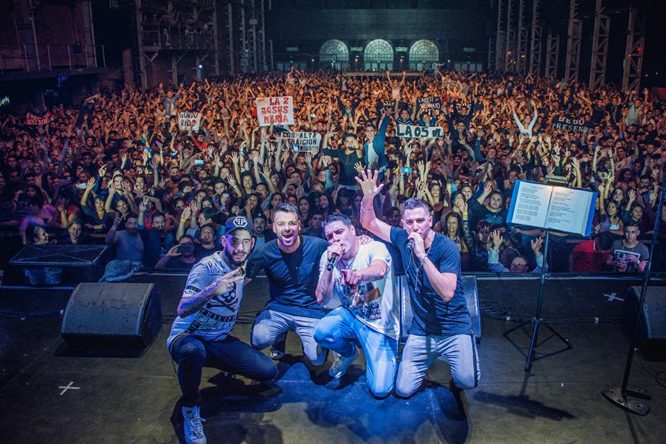 El gran festejo del cumple del Chino Herrera en Plaza de la Música / foto: Facu Miranda