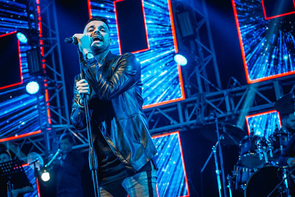 El gran festejo del cumple del Chino Herrera en Plaza de la Música / foto: Facu Miranda