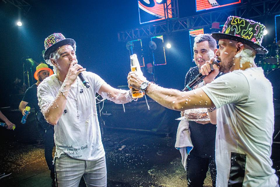 El gran festejo del cumple del Chino Herrera en Plaza de la Música / foto: Facu Miranda