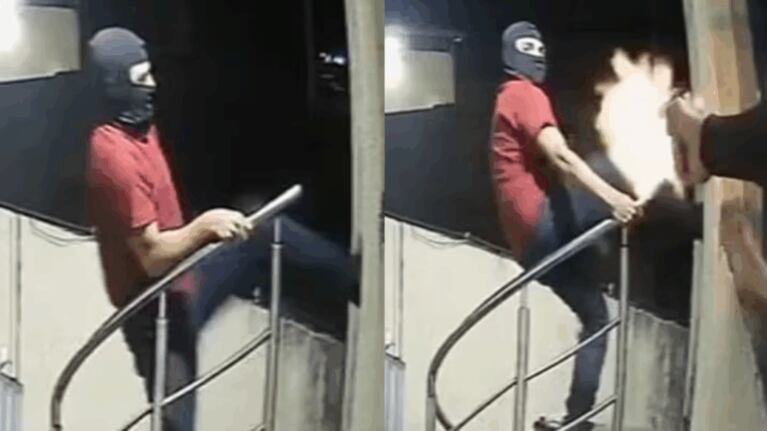 El guardia reaccionó y abrió fuego contra los ladrones.