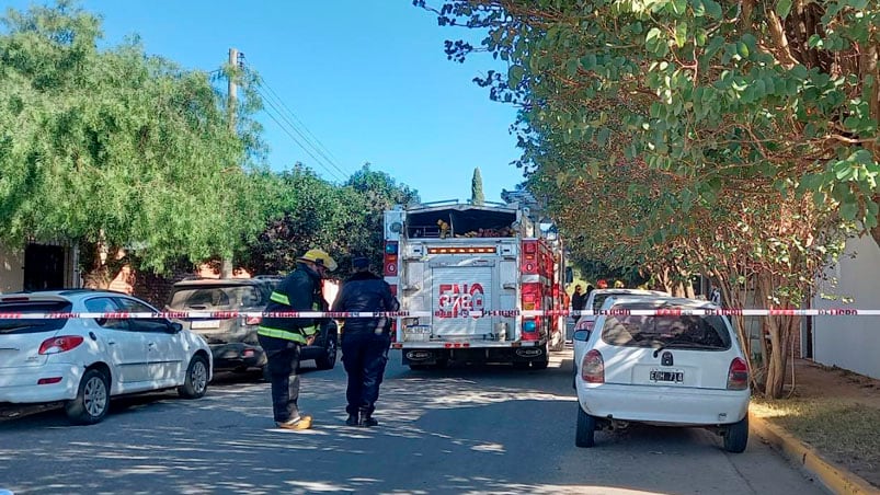 El hallazgo se dio en una vivienda de barrio Las Violetas. Foto: Estación Urbana.