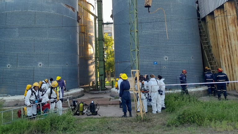 El hallazgo se produjo en el interior de un silo abandonado en el ex predio del A.C.A. de Río Tercero.