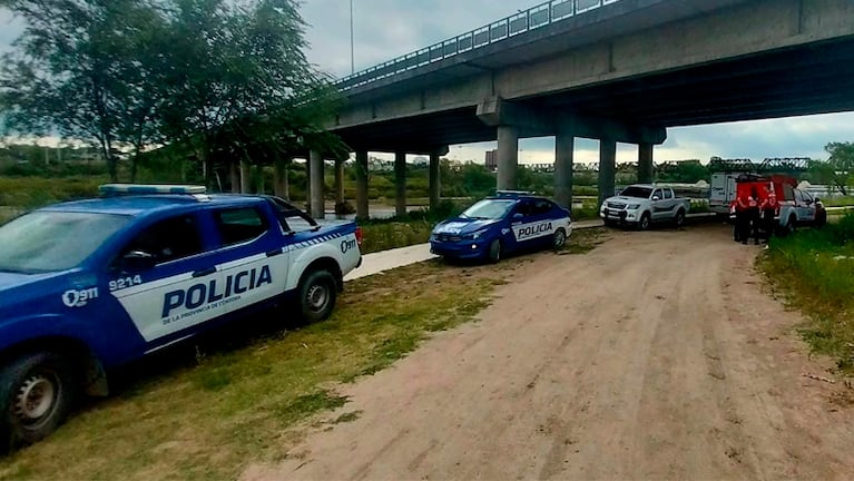 El hallazgo se produjo en la costanera de Río Cuarto.