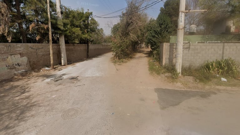 El hallazgo se produjo en la intersección de Boquerón & Buceo (captura de pantalla de Google Maps)