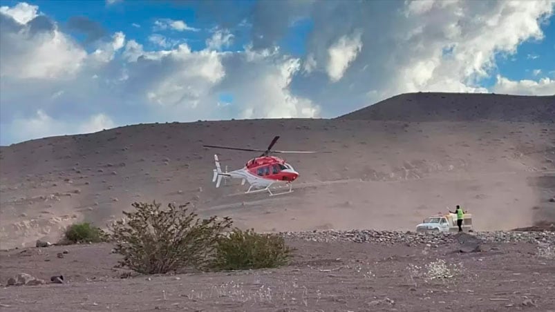 El hallazgo tuvo lugar en el Cerro Mercedario. Foto: Gentileza Diario Huarpe.