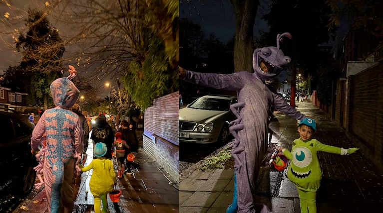 El halloween del Cuti Romero.