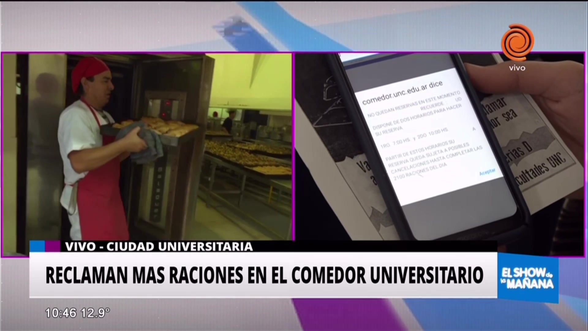 El hambre también llegó a la UNC