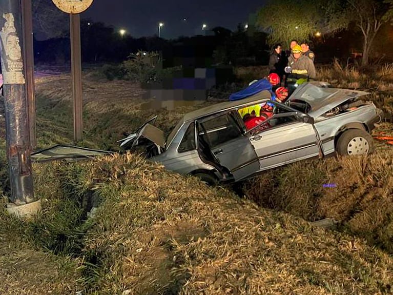 El hecho ocurrió en  Av Circunvalación y Av. Sabatini.