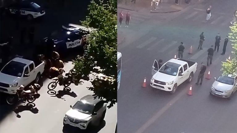 El hecho ocurrió en plena avenida Vélez Sársfield.