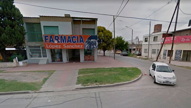 El hecho ocurrió este lunes al mediodía en calle Rancagua al 3400. (Google Maps)