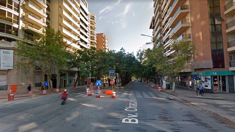 El hecho ocurrió pasadas las 8 en avenida Chacabuco.