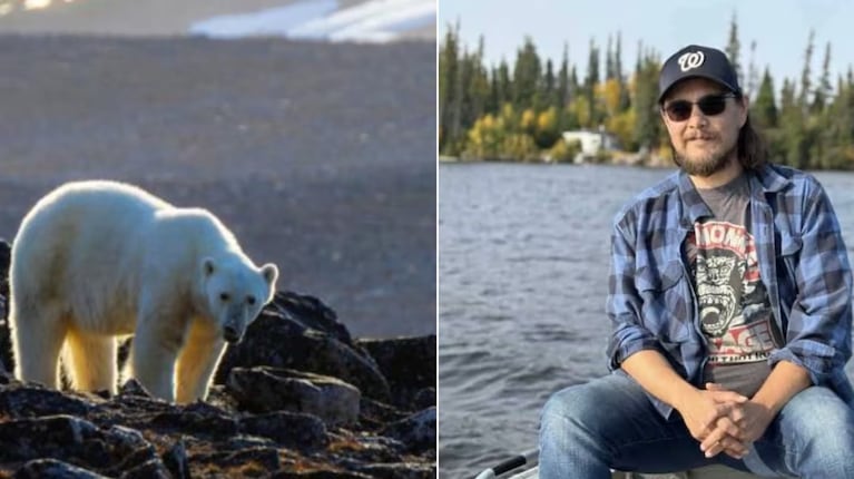 El hecho se registró en Brevoort Island, una base remota del norte de Canadá. (Foto: gentileza The Canadian Press/The Sun)