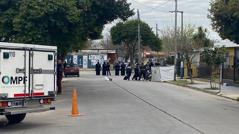 El hecho sucedió en la calle Graham Bell. Foto: Luchi Ybañez / ElDoce. 