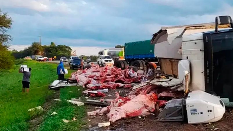 El hecho sucedió en Salta, a la altura de la localidad de Cabeza de Buey.