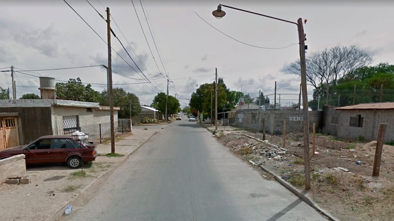 El hecho sucedió este viernes al mediodía en calle Richardson al 2622. (Google maps)