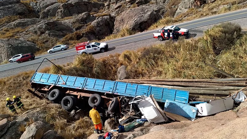 El hecho tuvo lugar a la altura del Km 35 de la Ruta Provincial E34.