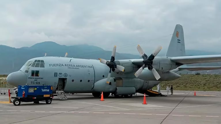 El Hércules hará escalas antes de llegar a Tel Aviv.