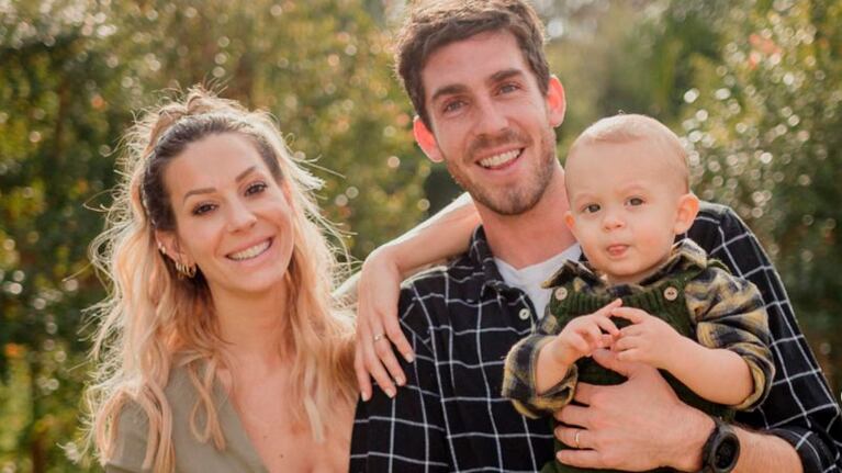 El hijo de la pareja cumplió un año días atrás.
