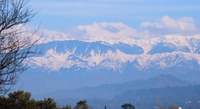 El Himalaya es visible desde la India por primera vez en 30 años.