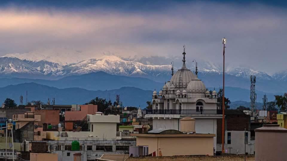 El Himalaya es visible desde la India por primera vez en 30 años.